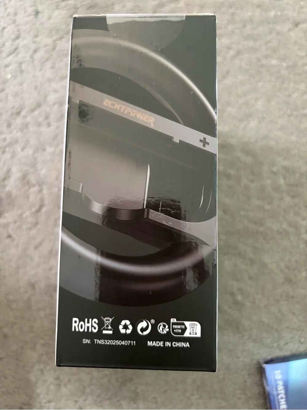 ECHT Steering Wheel Controller with Light Blue Accent
